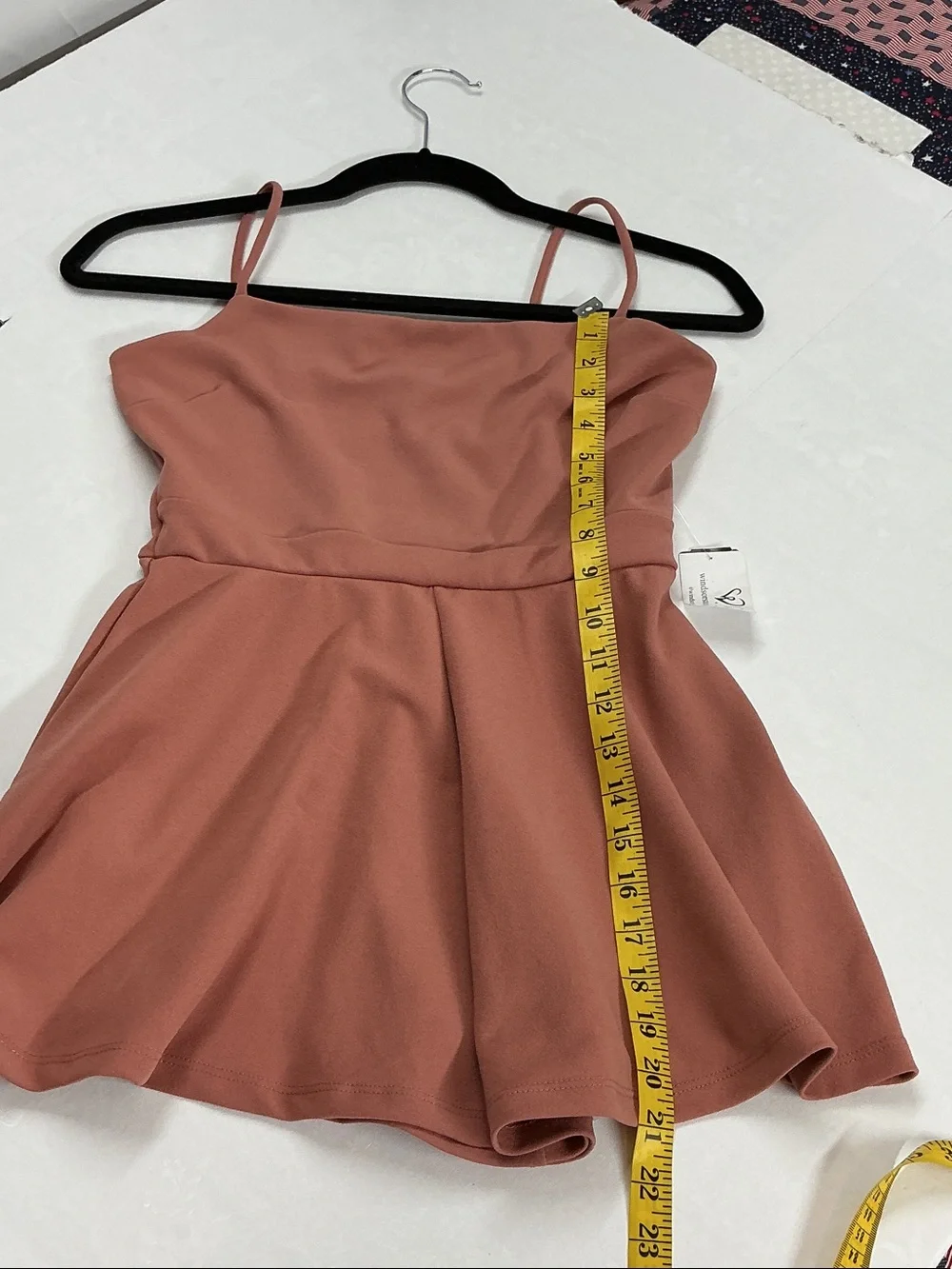 Strappy Rust Romper - Picture 6 of 8